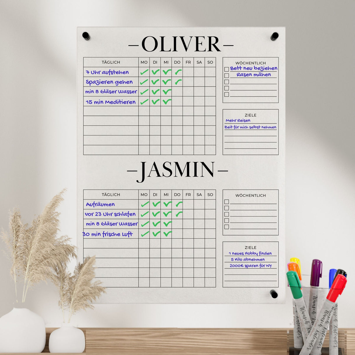 Habit Tracker für 2 "Paarweise"