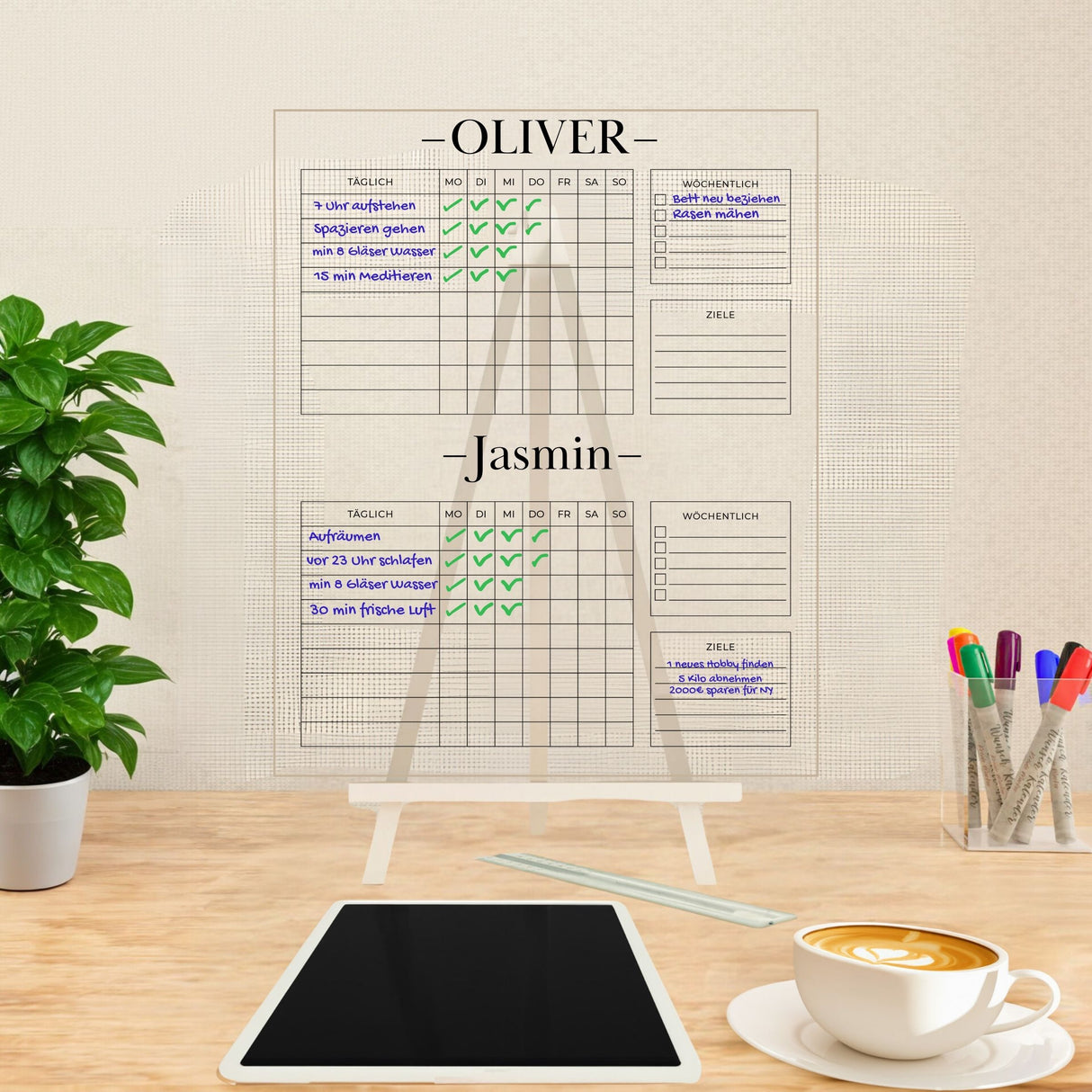 Habit Tracker für 2 "Paarweise"