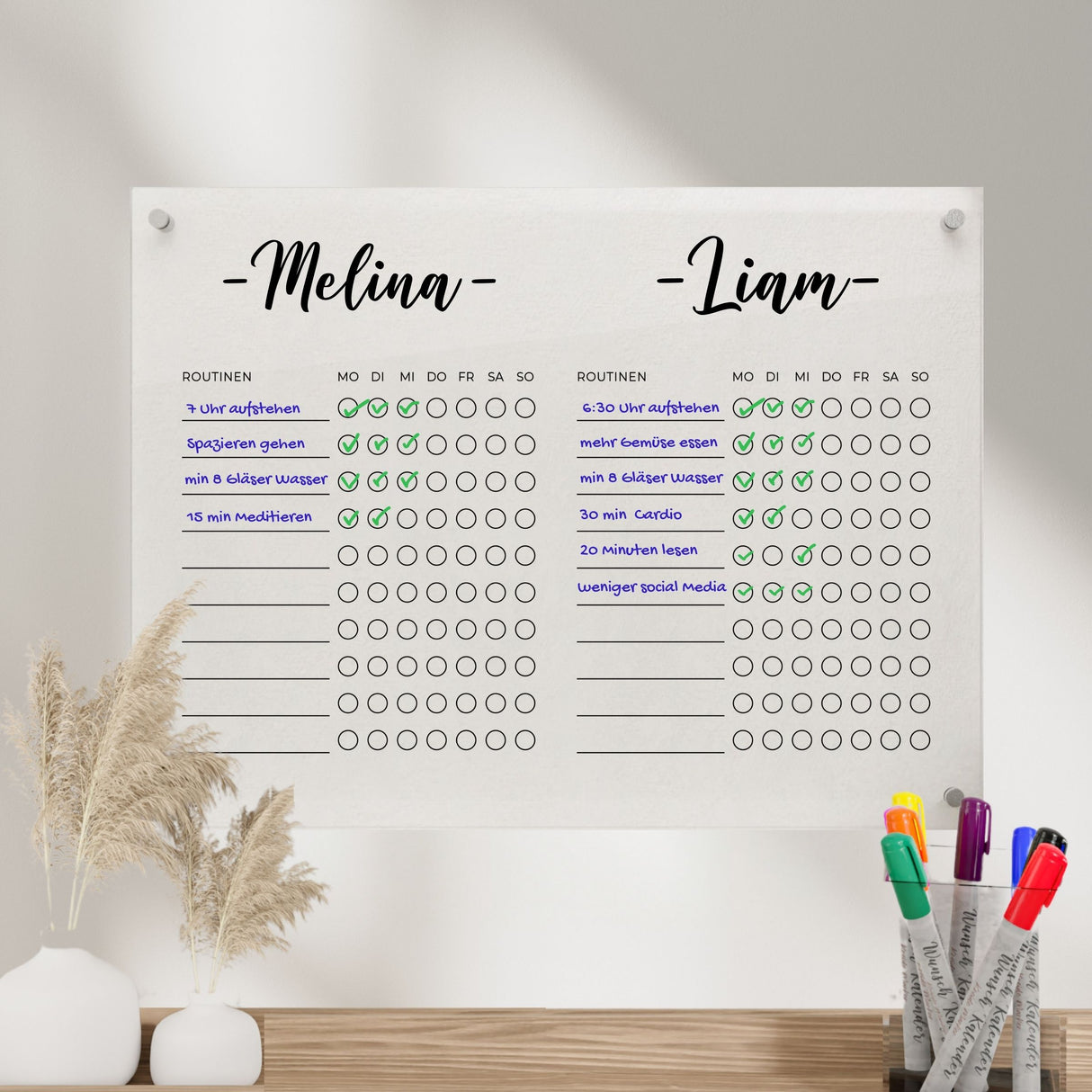 Habit Tracker für 2 "DuoPerspektive"