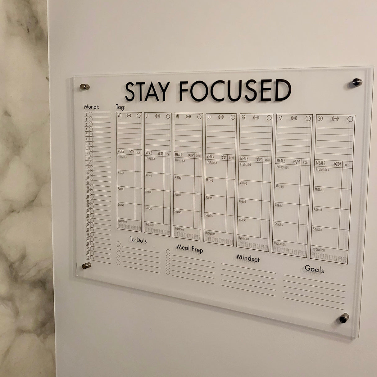 Fitnesskalender @llynnllaura