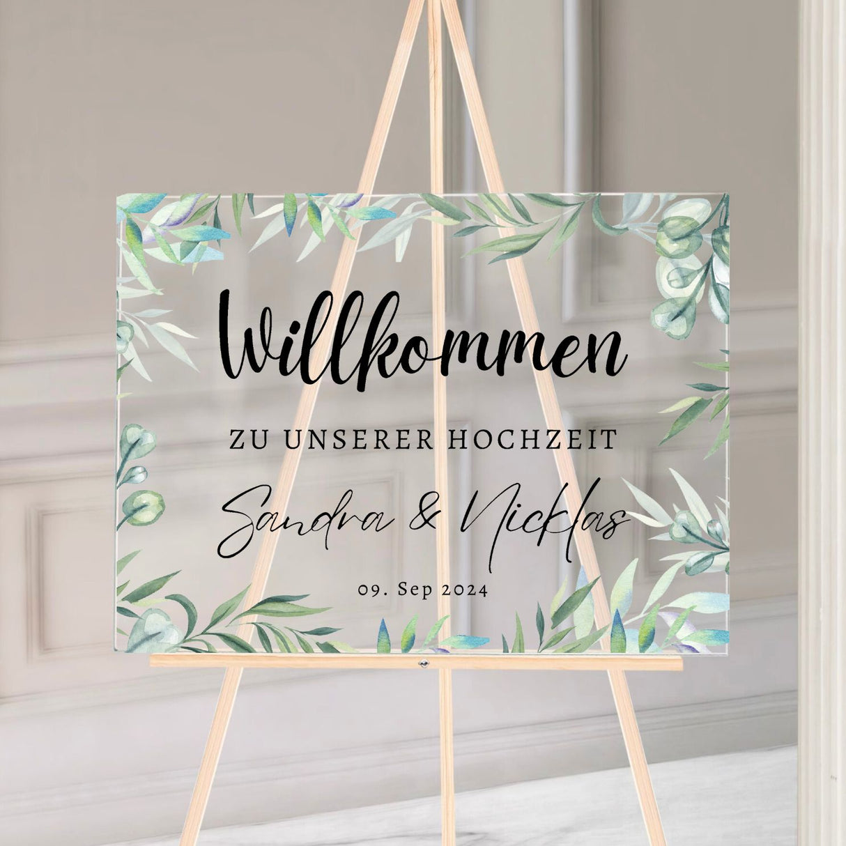 Hochzeitsschild "Flitterwochen"