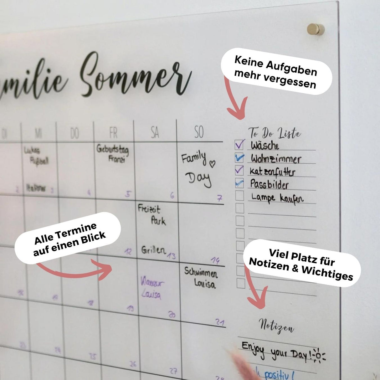 4-Namen Familienplaner