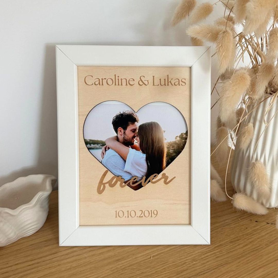 Personalisierter Bilderrahmen "Jahrestag"