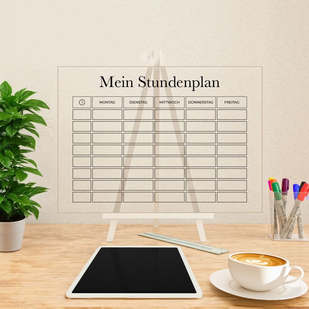 Stundenplan "Minimalistisch"