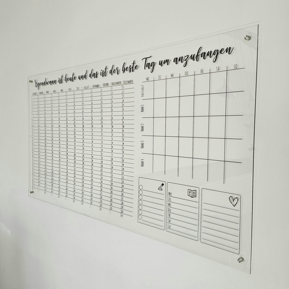 Vielseitiger Jahreskalender @freiraum_ordnung