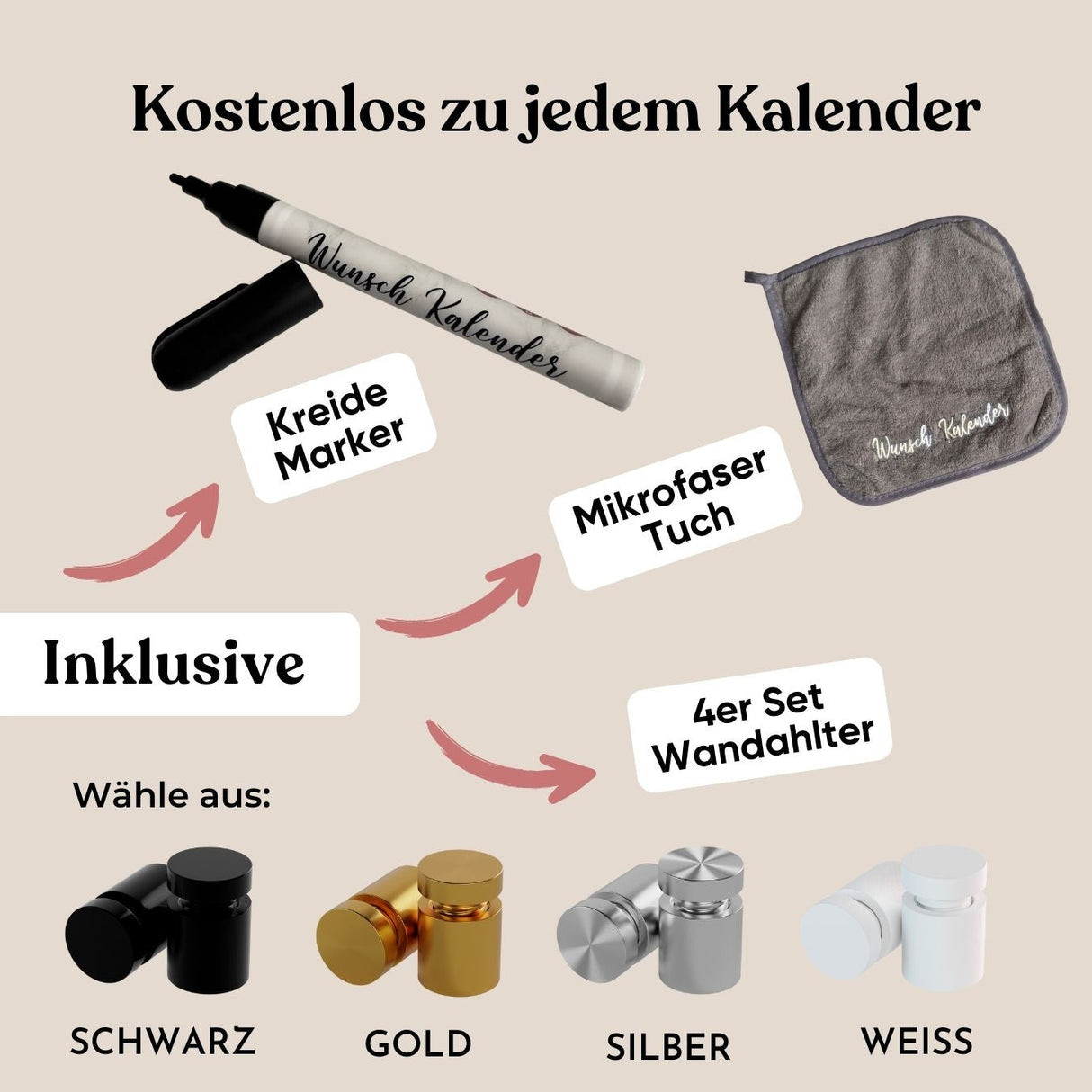 Wochenplaner @Camilla.smt Pferde Edition mit Magnetboard