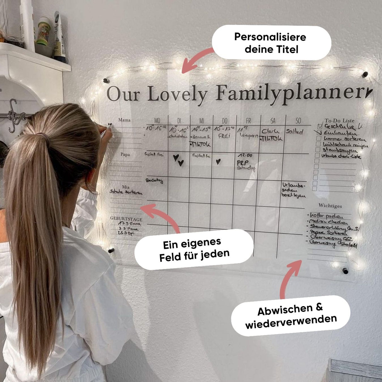 4-Namen Familienplaner