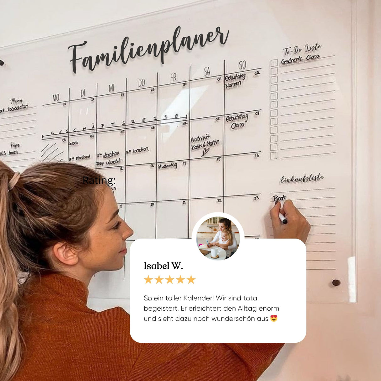 Familienplaner für 4