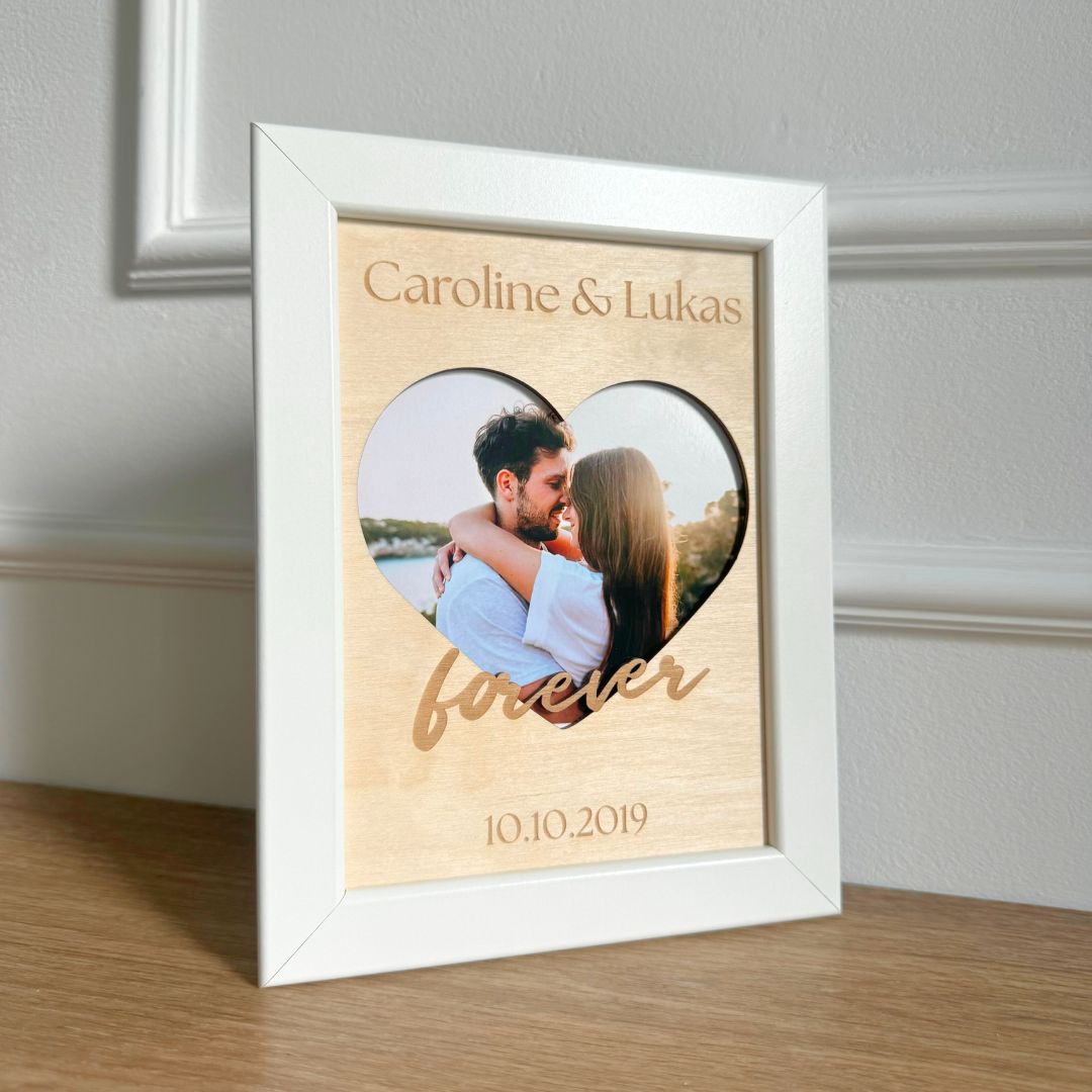 Personalisierter Bilderrahmen "Jahrestag"