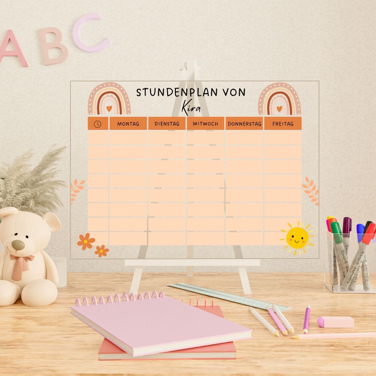 Stundenplan "Regenbogen"