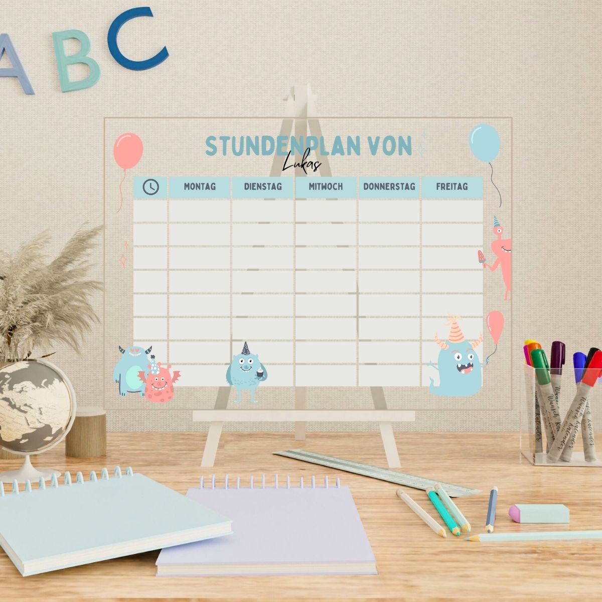 Stundenplan "Kleine Monster"