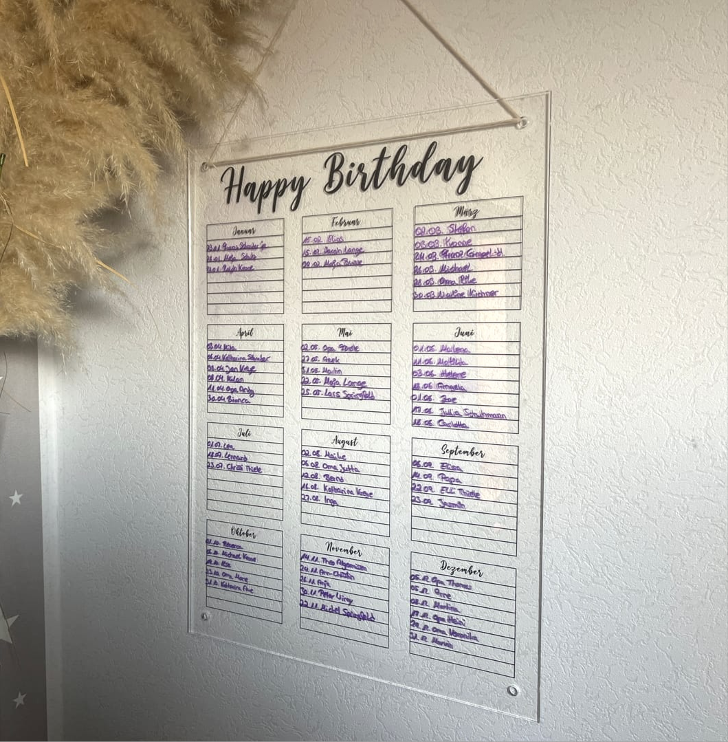Geburtstagskalender