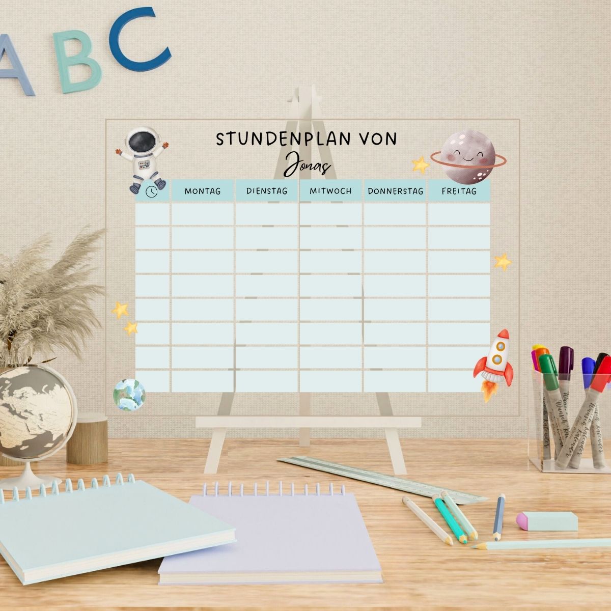 Stundenplan "Weltall"