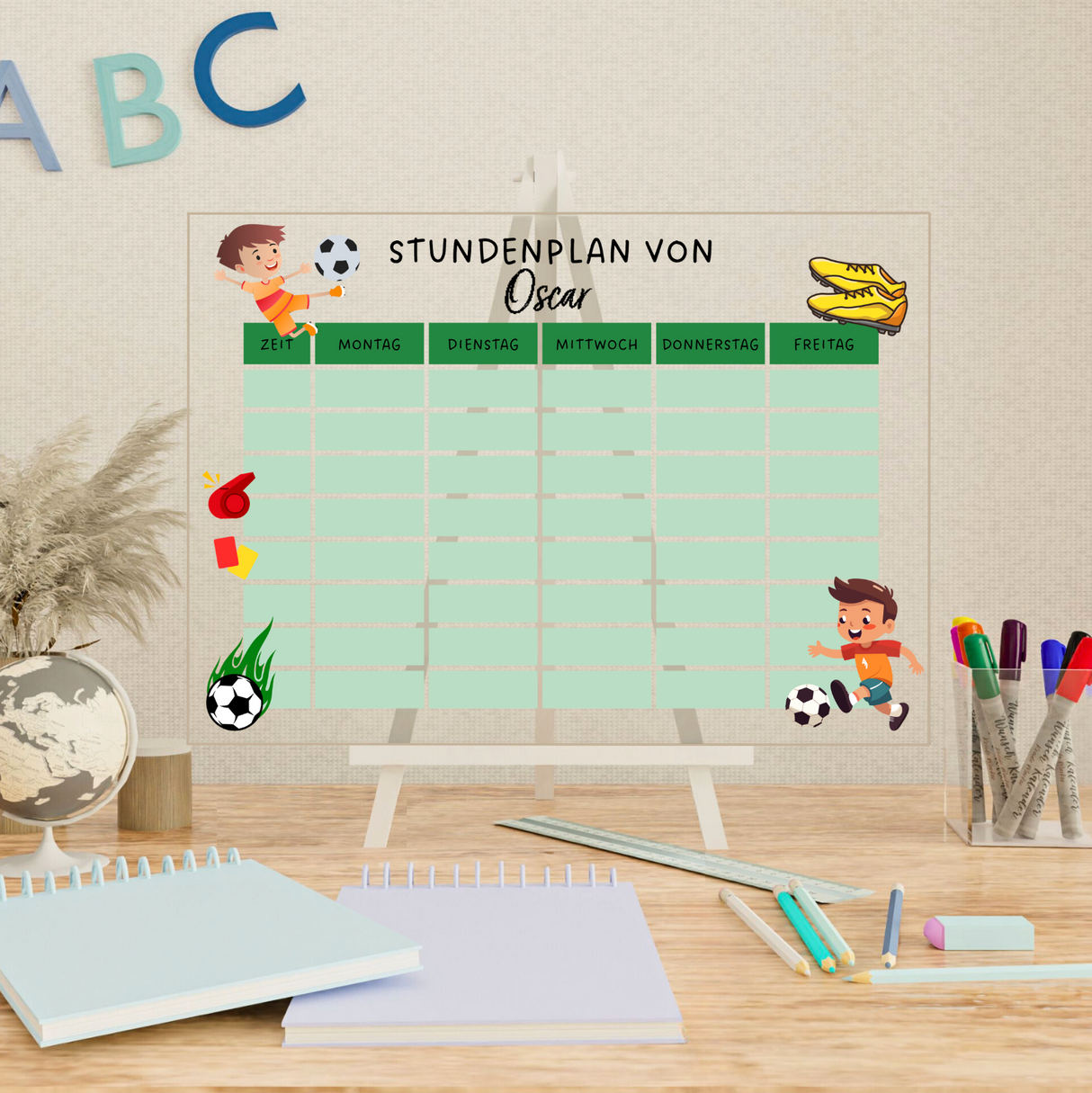 Stundenplan "Fußball"