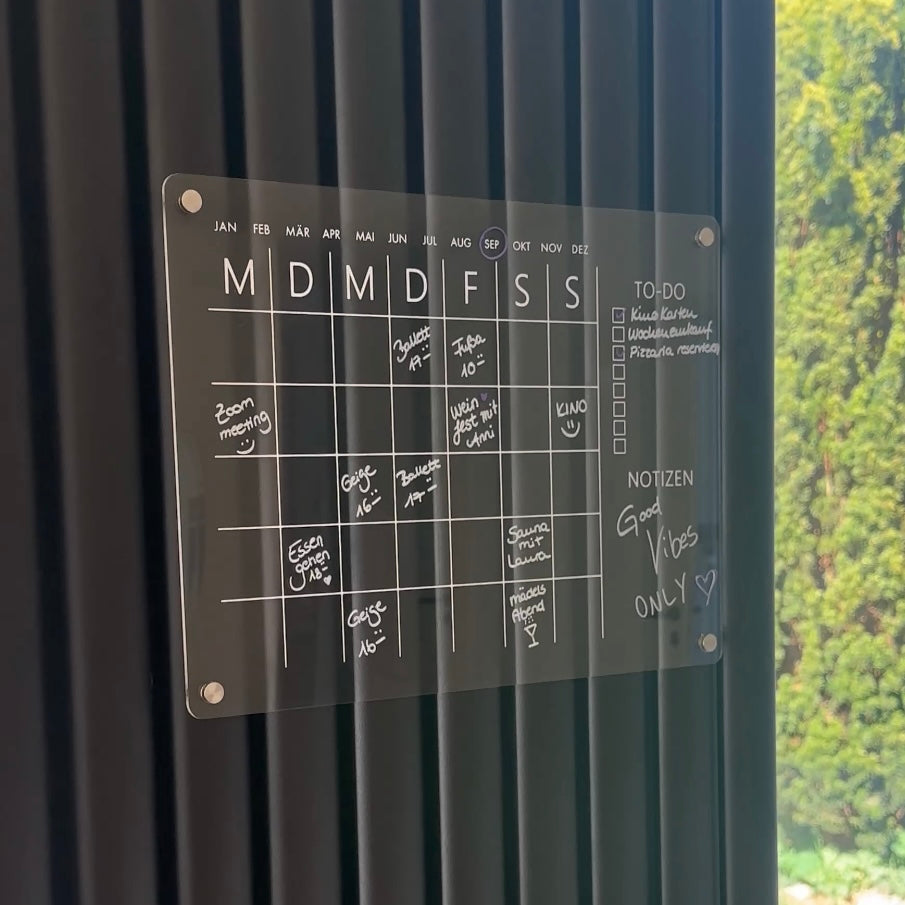 Kühlschrankplaner "Monatskalender"