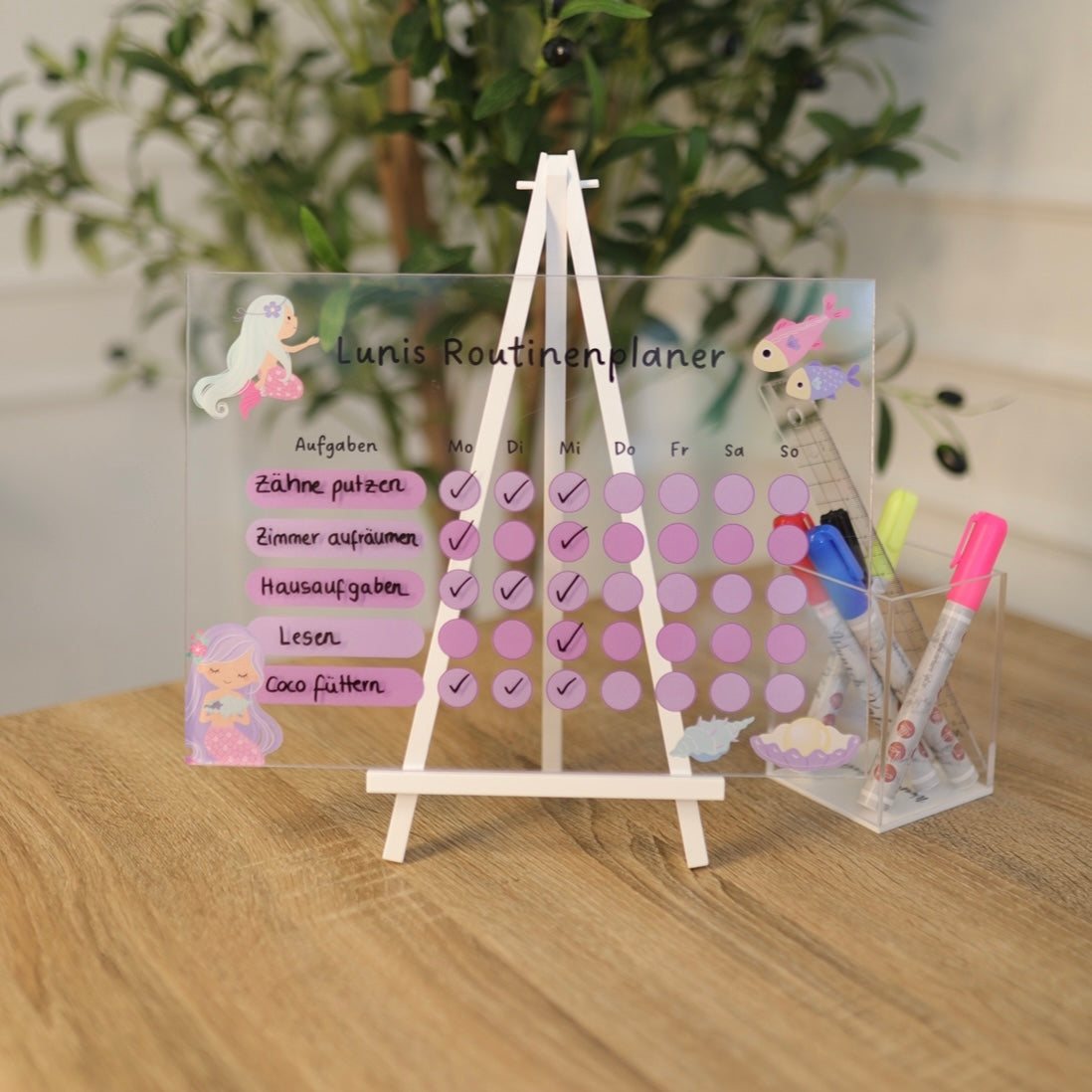 Routinenplaner "Meerjungfrau"