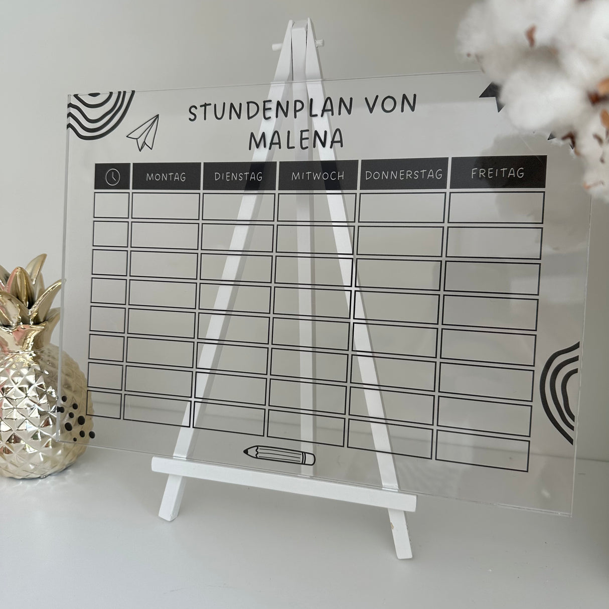 Stundenplan "Papierflieger"