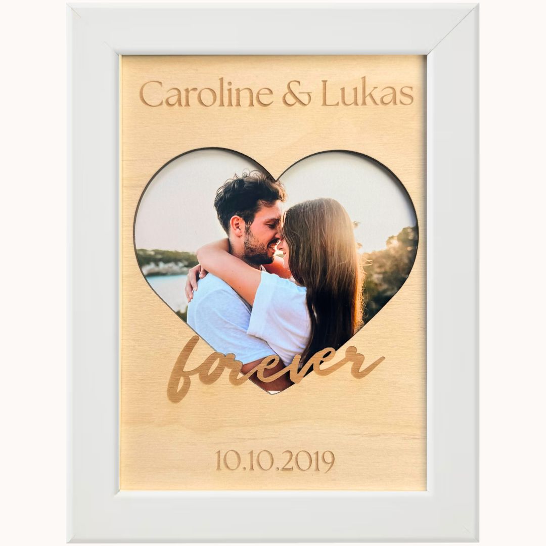 Personalisierter Bilderrahmen "Jahrestag"