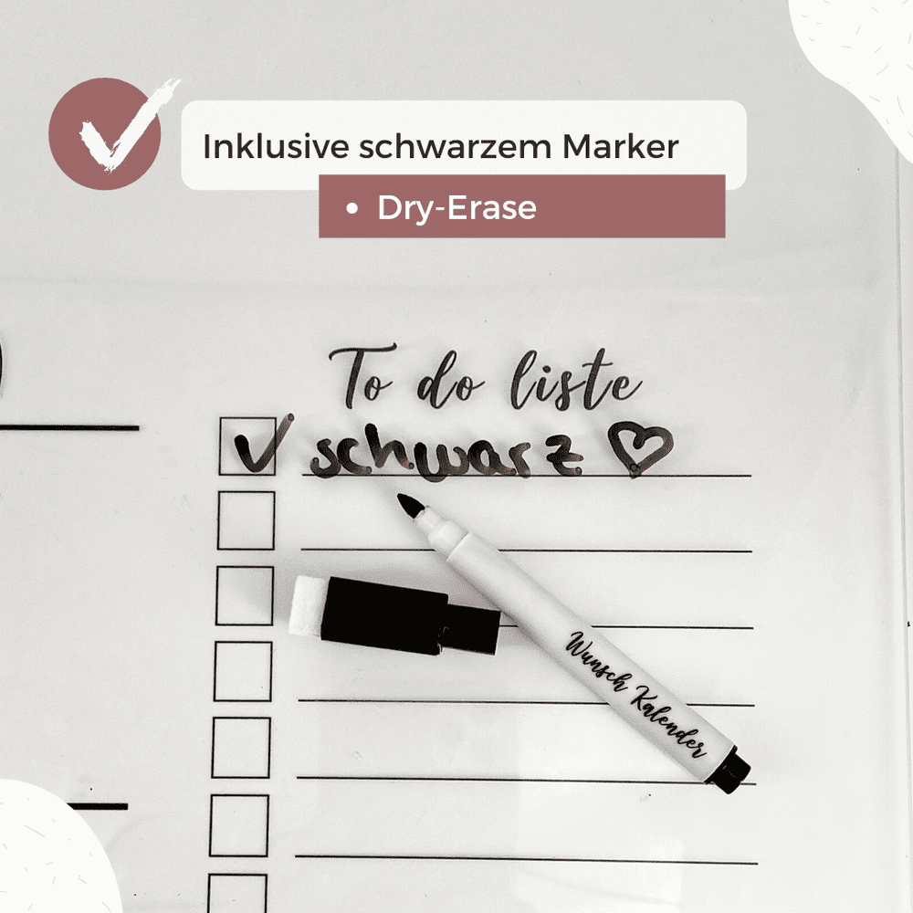 Hochkant Familienplaner für 4 Personen mit Magnetboard