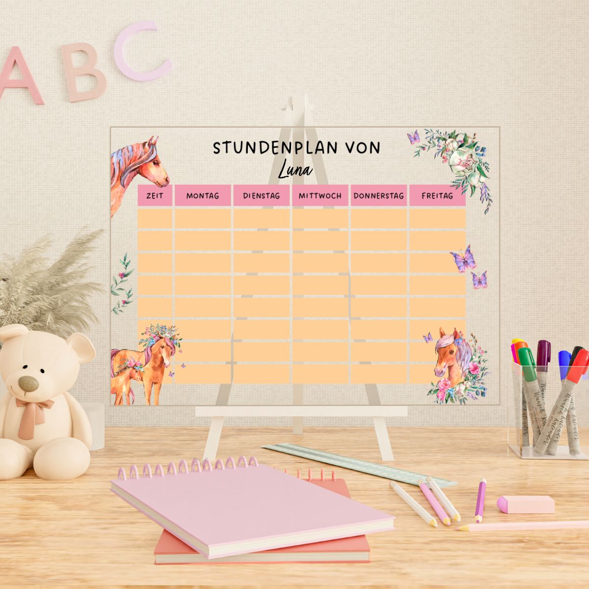 Stundenplan "Pferd"