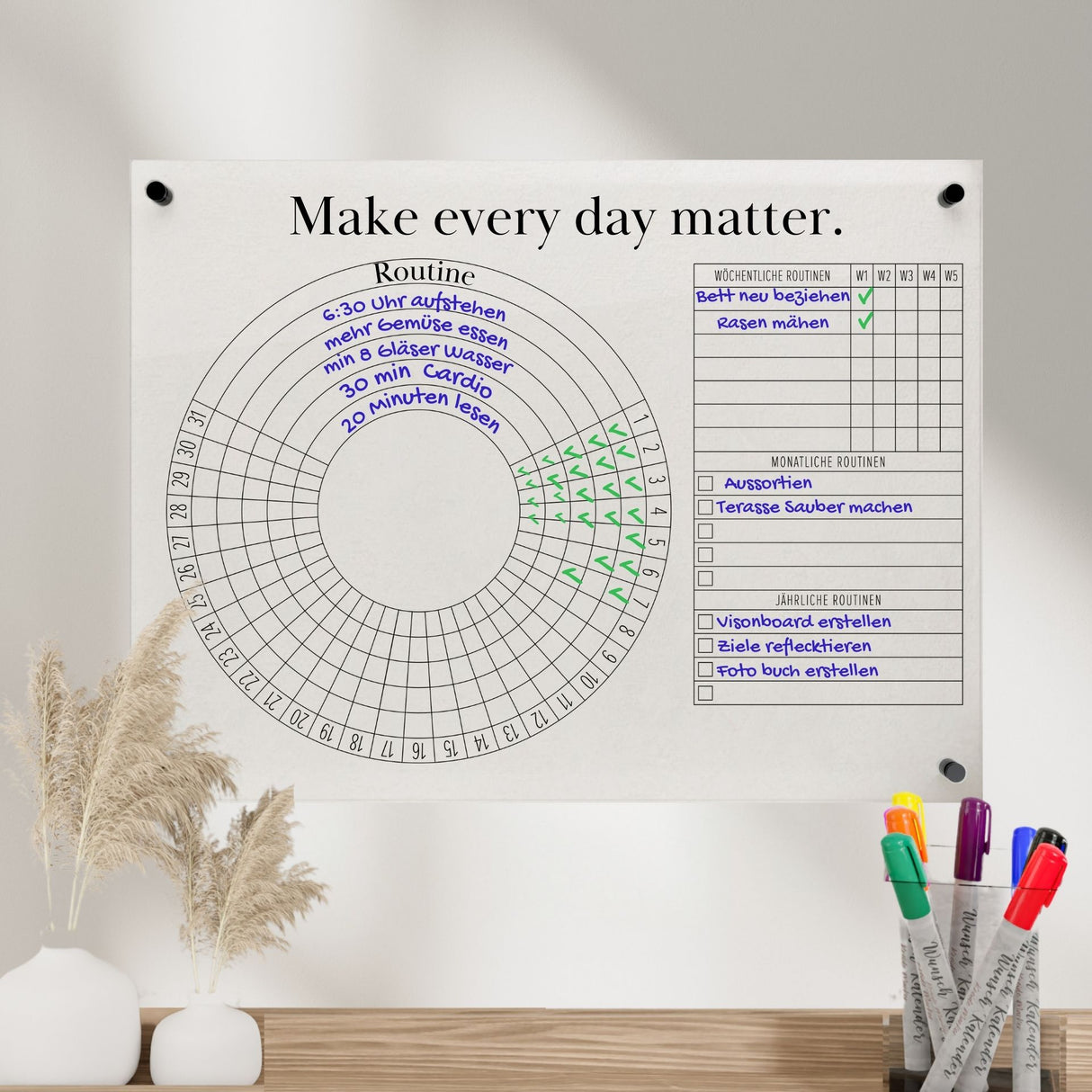 Habit Tracker "Monatsblick"