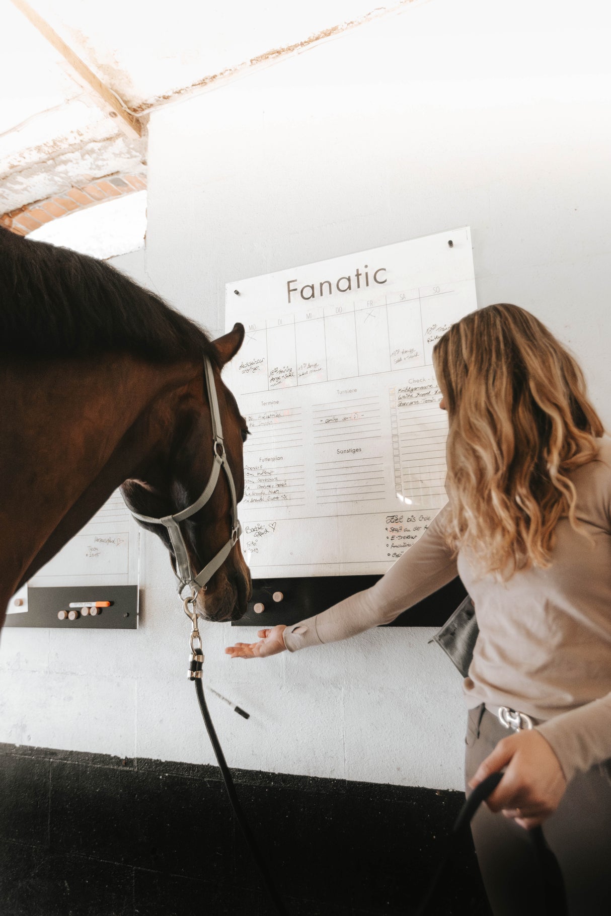 Wochenplaner @Camilla.smt Pferde Edition mit Magnetboard