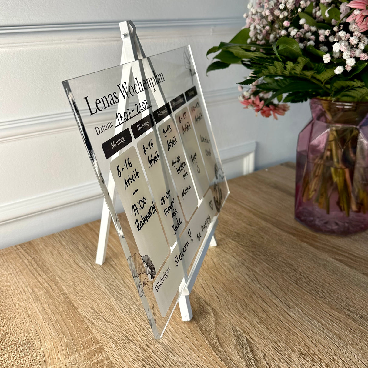 Wochenplaner "Flowerpower"