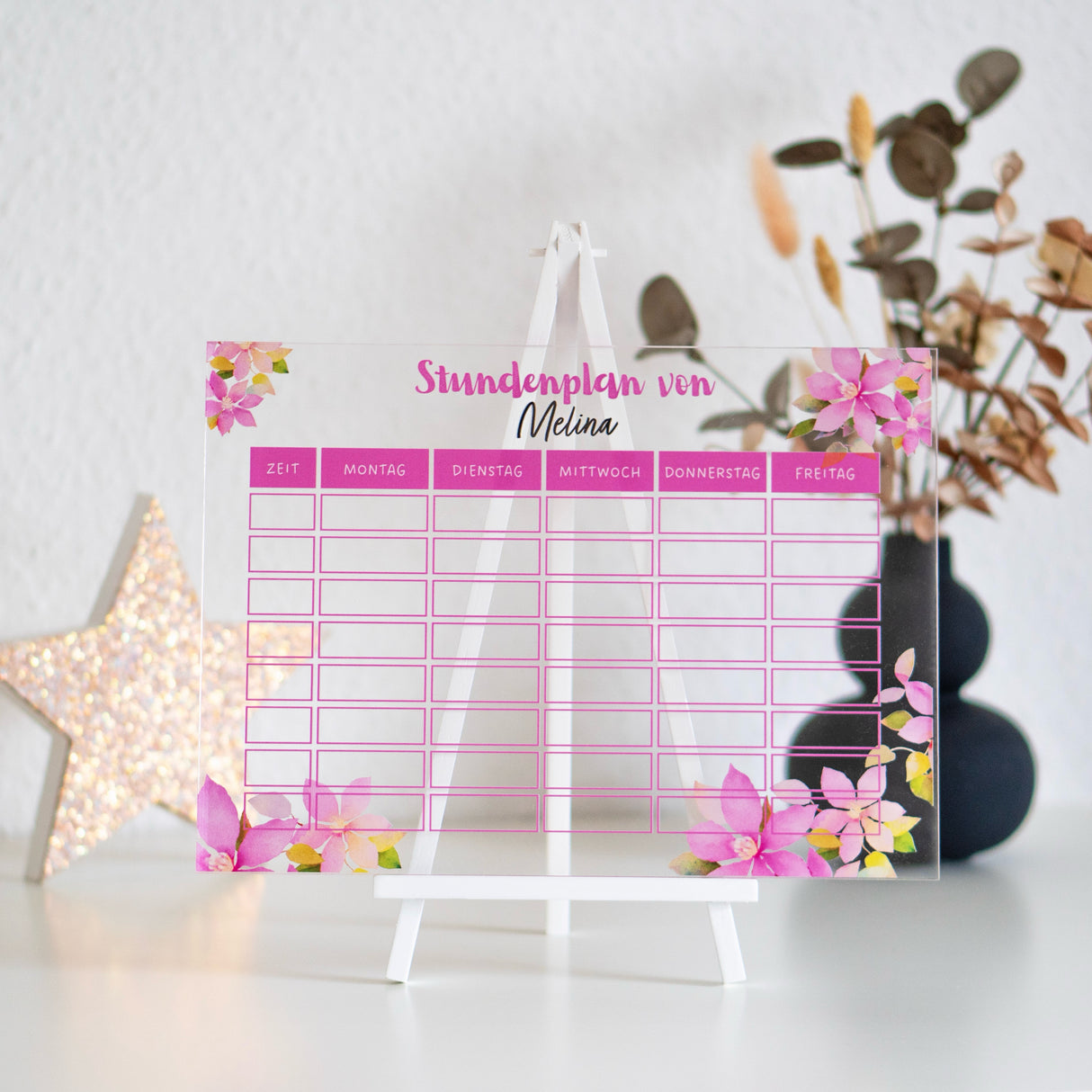 Stundenplan "Blumenliebe"