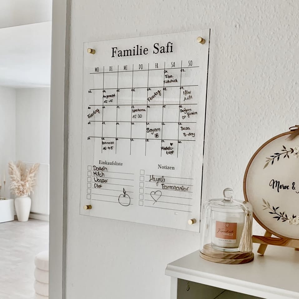 Organize and Style Kalender @Sixx