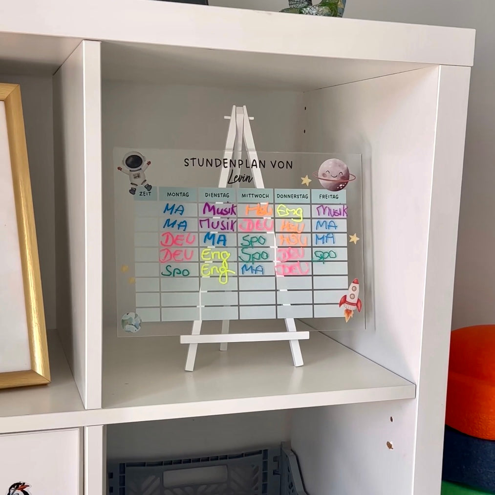 Stundenplan "Weltall"