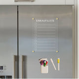 Kühlschrankplaner "Einkaufsliste"