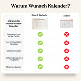 Haushaltsplaner bis 6 Personen @freiraum_ordnung