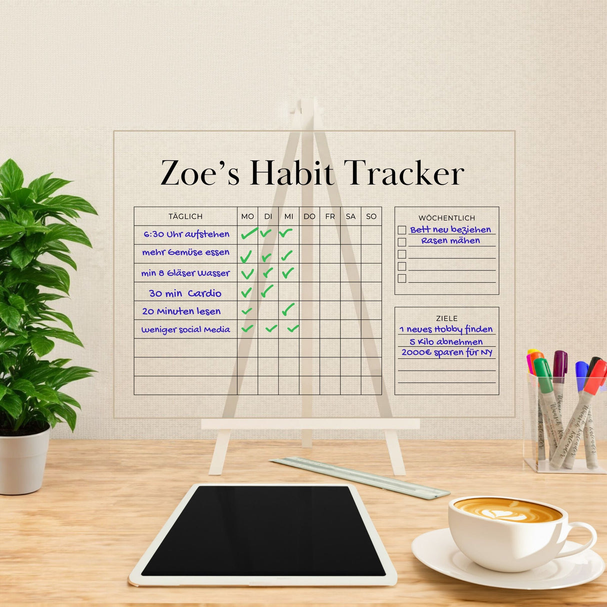 Habit Tracker "WochenWeite"