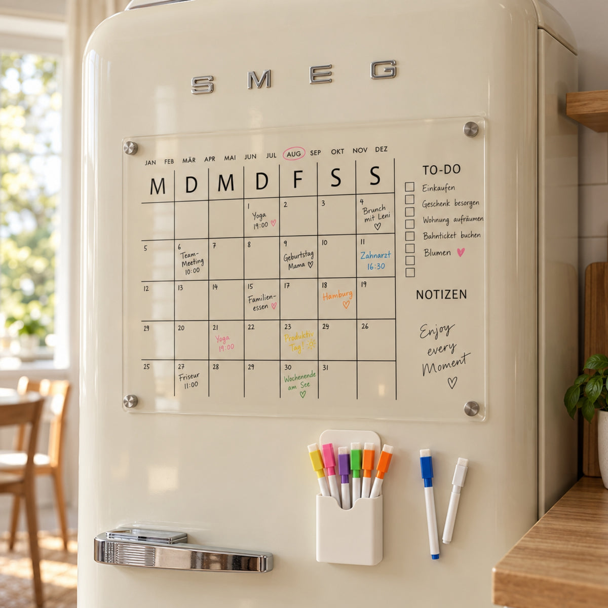 Kühlschrankplaner "Monatskalender"