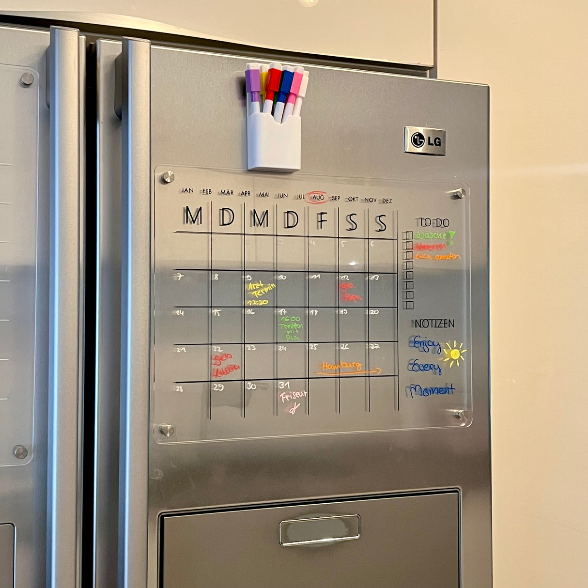 Kühlschrankplaner "Monatskalender"