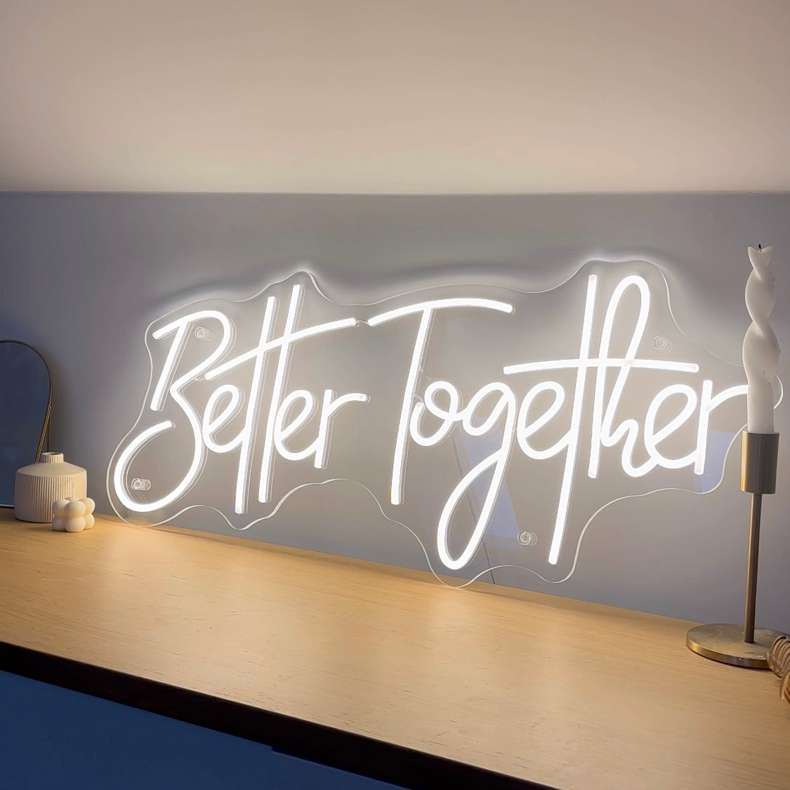 Stylische LED-Schriftzüge für jeden Anlass